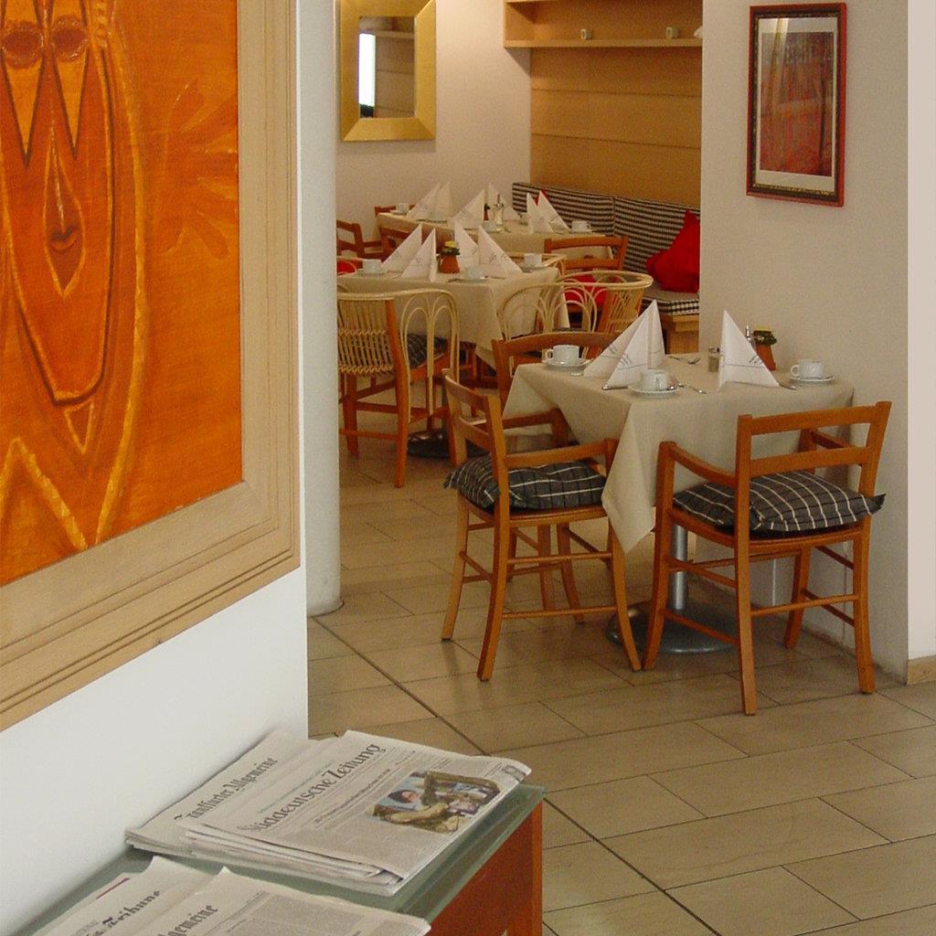 Hotel Agneshof Nuernberg Restoran gambar
